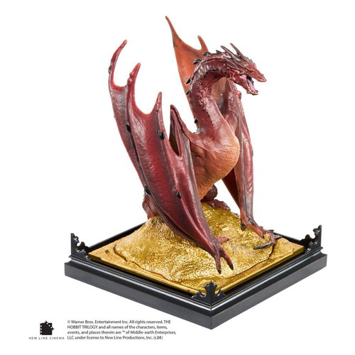 The Hobbit Smaug 7'' Statue with Acrylic Case new