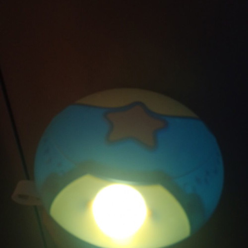 Baby projector with lights and sounds used, suitable for lullabies