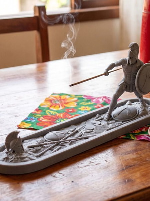3D Printed Σπαρτιάτης Πολεμίστας θυμιατό καινούργιο, λεπτομερής σχεδιασμός