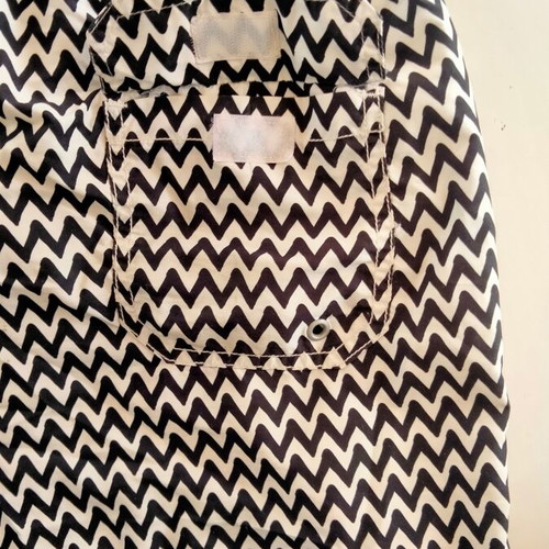 PCP Clothing men's swim shorts size L like new, black and white