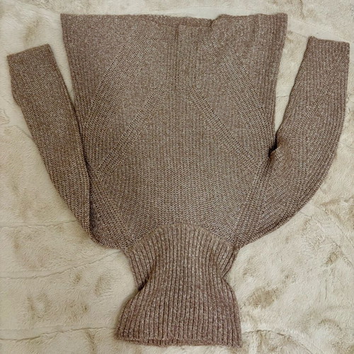 Massimo Dutti Wool Sweater new, size M/L, beige gold