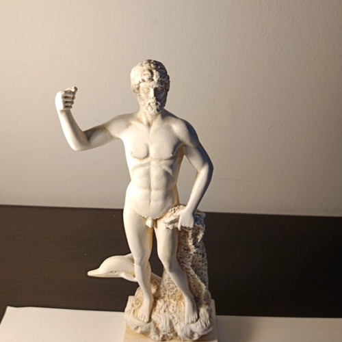 Poseidon statue like new flawless