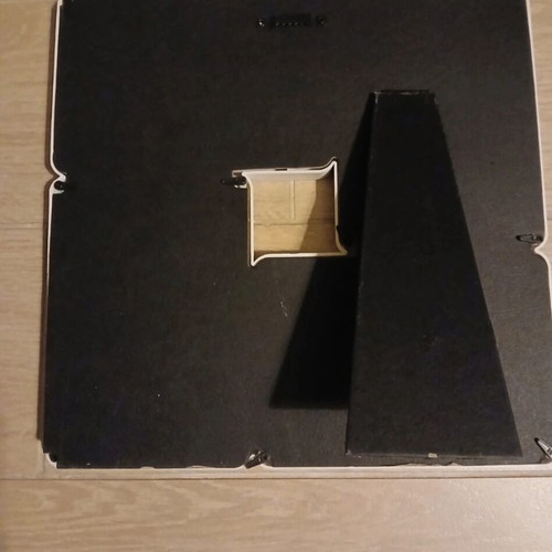 Plastic photo frame 5 positions like new