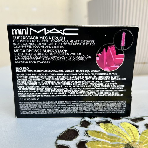 Mac Macstack Mini Mascara new, intense black, moisture resistant 8ml