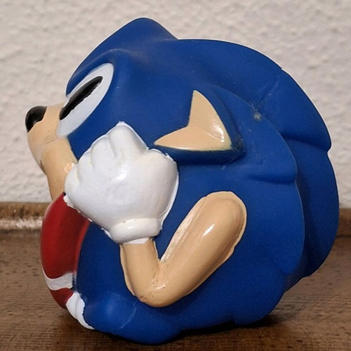 Vintage Sonic the Hedgehog game ball SEGA 1993 used