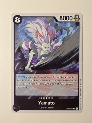 Yamato One Piece Card Game OP16-097 Rare like new