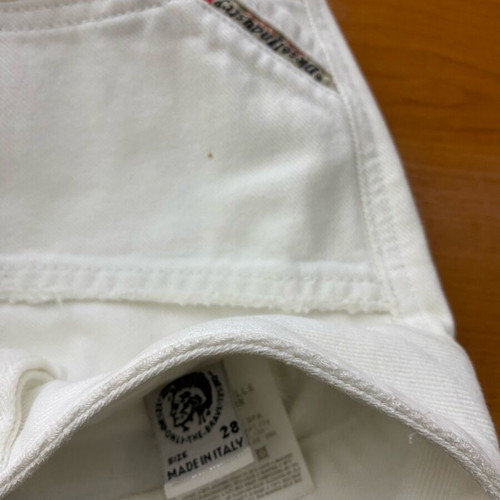 Diesel women's pants used, white, size 28