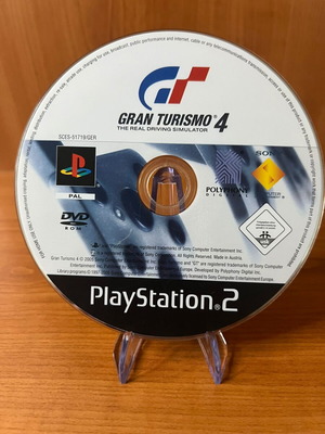 Gran Turismo 4 PS2 disc used, racing game