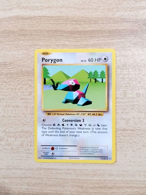 Pokemon Porygon Evolutions 2016 Uncommon Card Near Mint