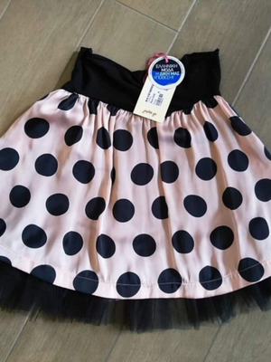 Women's skirt new, one size, black and pink