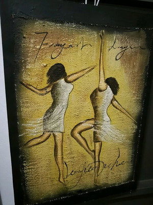 Canvas painting like new 70x50