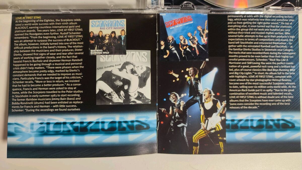 Scorpions Love At First Sting CD like… - € 15,00 - Vendora.cy