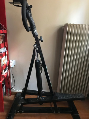 Step gym machine used, fully functional with misadjusted screen