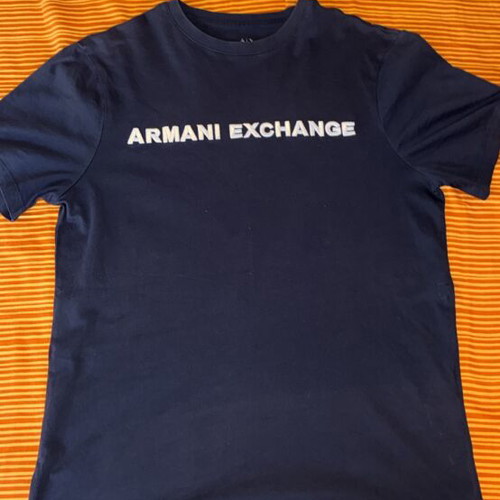 Armani Exchange T-shirt like new, blue, size M