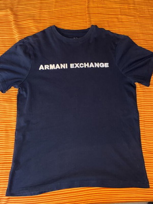 Armani Exchange T-shirt like new, blue, size M