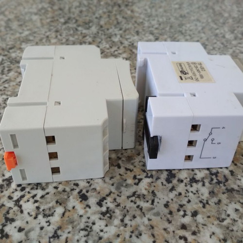 Digital DIN Rail Timer Set, pack of 2