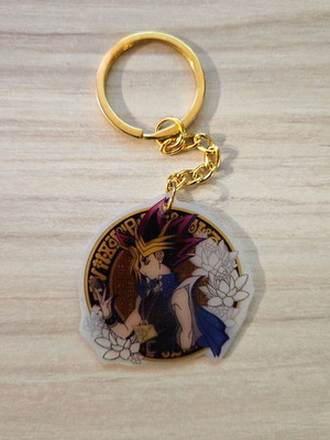 Yu-Gi-Oh! Yami Yugi handmade keychain made to order