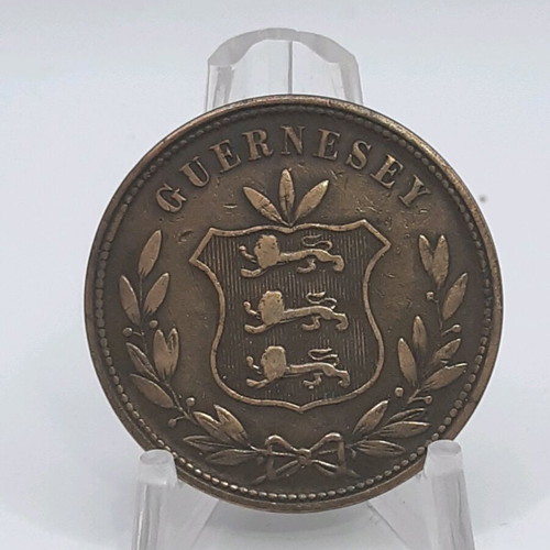 Guernsey 1864 coin like new