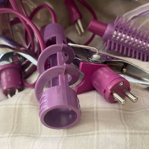 BaByliss Curling Iron used with three barrels and two attachments