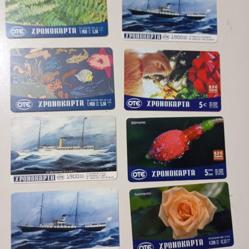 Ote Chronocards pack of 8 like new