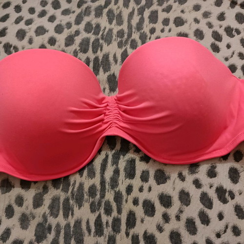 Victoria's Secret strapless bikini top used size 34DD