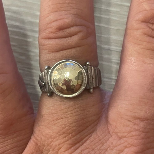 Ring Asimochryso 925 585 used, size 54