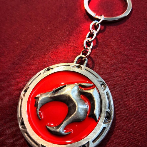 Thundercats Metal Embossed Keychain double-sided new
