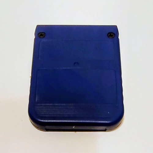 PlayStation memory card 1MB Gameinis like new, blue