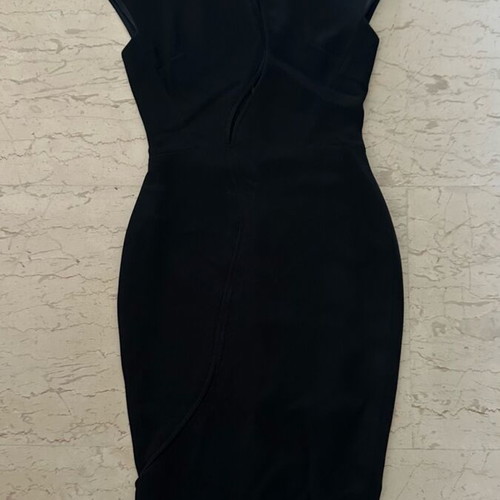 Victoria Beckham dress black like new, size S
