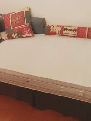 Candia pull-out sofa bed with mattress used