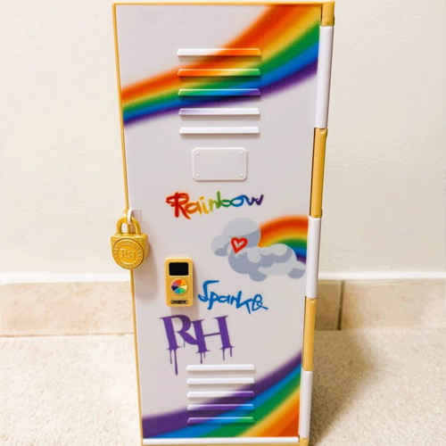 Rainbow High Locker like new without box