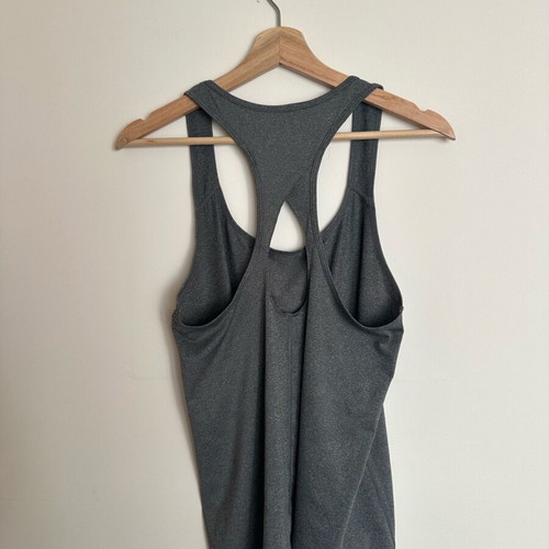 Bershka Start Moving sports top size large used gray