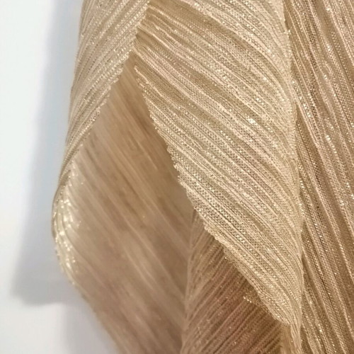 Gold dress one size new without label