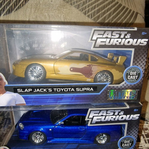 Fast & Furious 1/32 Diecast Toy Cars New, Set of 19
