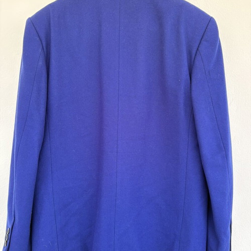 Blue modern jacket like new, size L
