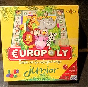 Επιτραπέζιο Εκπαιδευτικό Παιχνίδι Europoly Βόλτα στον Ζωολογικό Κήπο 5+