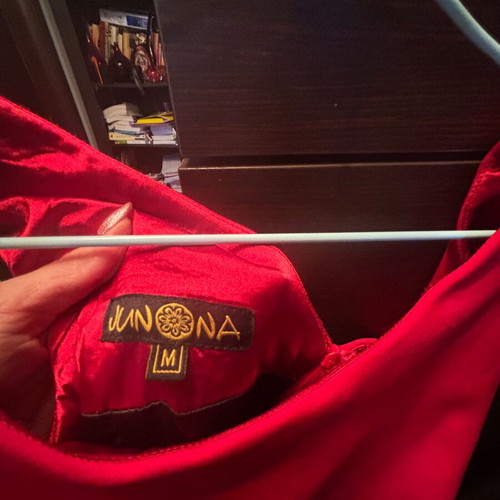 Junona dress red like new, size M 38 10
