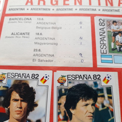 Panini Espana 1982 Mundial sticker album used, not reprint