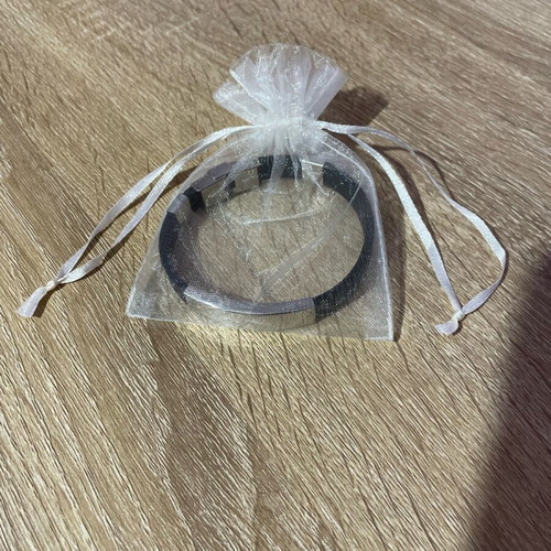 Bracelet new with engraved date 2016-2019, black and silver