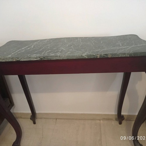 Entrance furniture used with removable marble top