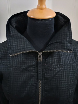 Biker Jacket black women's vintage 00s jacket like new, size S