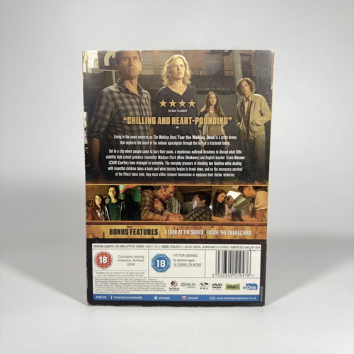 Fear The Walking Dead The Complete First Season DVD used with English subtitles