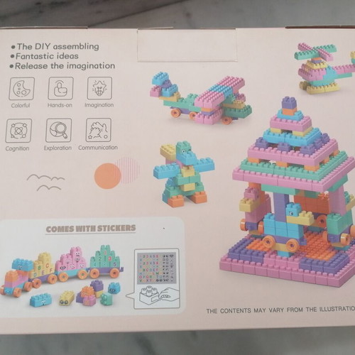Children's building blocks sealed package