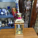 Large ecclesiastical table lantern with handle like new