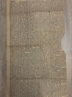 Εφημερίδα Η Καθημερινή 8 Μαρτίου 1941 με ανοικτή επιστολή προς τον Χίτλερ
