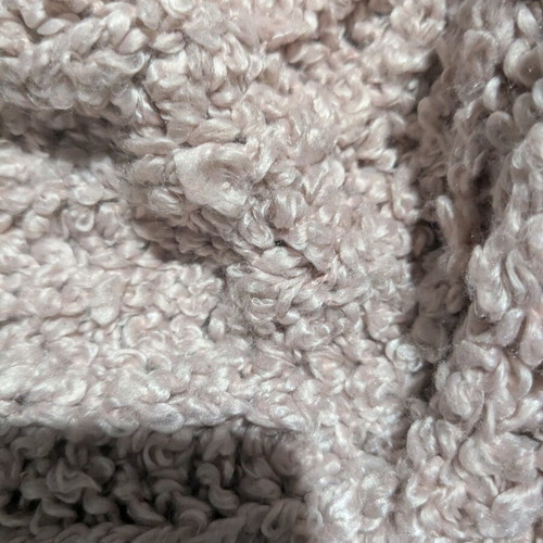 Knit cap used open pink
