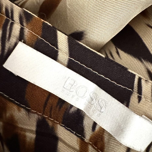 Boss Hugo Boss Silk Safari Style Dress Medium Size Like New