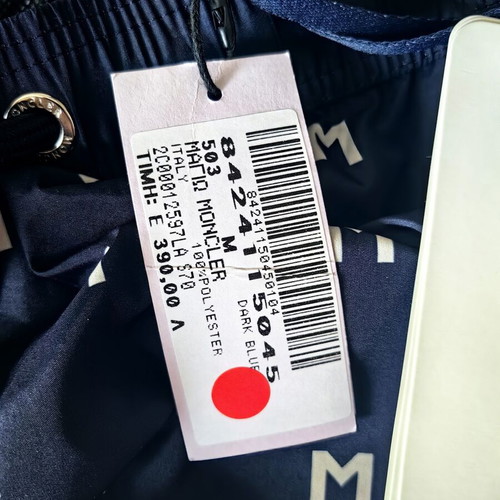 Moncler swimwear medium new, authentic, blue