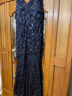 Blue dress used, medium/large size