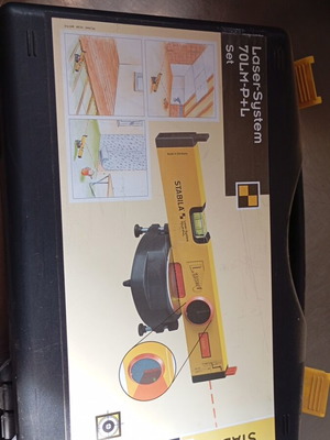 Stabila Laser Level Laser-System 70LM-P+L Set new